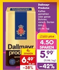 Kaffee gemahlen oder ganze Bohnen von Dallmayr Prodomo im aktuellen Netto Marken-Discount Prospekt für 5,99 €