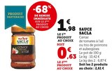 Sauce - SACLA en promo chez Super U Alençon à 0,63 €