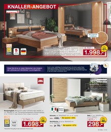 Schlafzimmerprogramm im Möbel Inhofer Prospekt "Frühlingsfrische Wohnideen" auf Seite 15