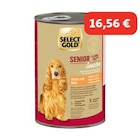 SELECT GOLD Sensitive Boîtes de Nourriture Humide Chien Senior Poulet et riz 6x400 g à 16,56 € dans le catalogue Maxi Zoo