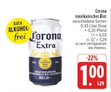 EDEKA Kümmersbruck - mexikanisches Bier Angebot im Prospekt mexikanisches Bier bei EDEKA im Kümmersbruck Prospekt für 1,00 €