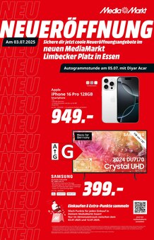 Handy im MediaMarkt Saturn Prospekt "NEUERÖFFNUNG" mit 12 Seiten (Bottrop)