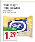 Feuchte Toilettentücher Angebote von Tempo bei Marktkauf Münster für 1,29 €