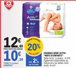 Changes bébé activ - MOTS D'ENFANTS en promo chez E.Leclerc Montbéliard à 10,24 €