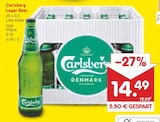 Lager Beer von Carlsberg für 14,49 € bei Netto Marken-Discount im Angebot Lager Beer von Carlsberg im aktuellen Netto Marken-Discount Prospekt