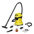 KÄRCHER Nass-/Trockensauger WD 3 P V-17/4/20 Workshop mit Gerätesteckdose, 17-Liter-Kunststoffbehälter - gelb Angebote von KÄRCHER bei Hagebaumarkt Stuttgart für 109,00 €