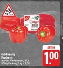 Paprika rot bei EDEKA im Reckendorf Prospekt für 1,00 €