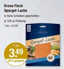 Spargel-Lachs von Krone Fisch im aktuellen V-Markt Prospekt für 3,49 €