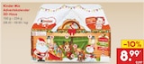 Mix Adventskalender 3D-Haus von Kinder für 8,99 € bei Netto Marken-Discount im Angebot Mix Adventskalender 3D-Haus von Kinder im aktuellen Netto Marken-Discount Prospekt