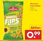 Erdnussflips von Wurzener für 0,99 € bei Netto Marken-Discount im Angebot Erdnussflips von Wurzener im aktuellen Netto Marken-Discount Prospekt