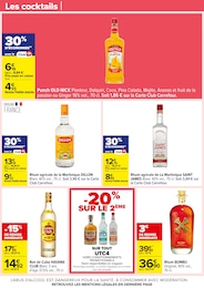 Prix et réduction Rhum dans le prospectus Carrefour en cours Offre Rhum dans le catalogue Carrefour du moment à la page 6