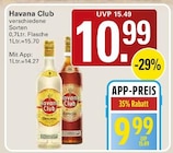 Havana Club im Angebot bei WEZ in Minden Havana Club Angebote bei WEZ Minden für 9,99 €