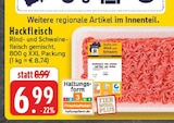 EDEKA Unna - Hackfleisch Angebot im Prospekt Hackfleisch bei EDEKA im Unna Prospekt für 6,99 €