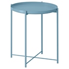 Tabletttisch hellblau von GLADOM für 9,99 € bei IKEA im Angebot Tabletttisch hellblau von GLADOM im aktuellen IKEA Prospekt