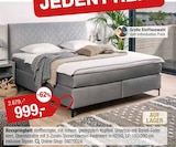 Aktuelles Boxspringbett Angebot bei Opti-Wohnwelt in Bremerhaven ab 999,00 €