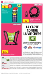 Prix et réduction WD-40 dans le prospectus Intermarché en cours Offre WD-40 dans le catalogue Intermarché du moment à la page 14