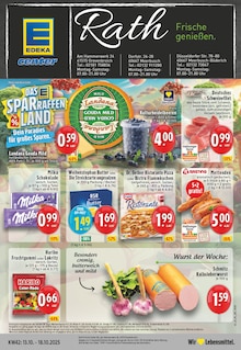 EDEKA Prospekt der Woche "Aktuelle Angebote" Seite 1, 13.10.2025 bis 18.10.2025 für Grevenbroich Aktueller EDEKA Prospekt "Aktuelle Angebote" Seite 1 von 28 Seiten für Grevenbroich