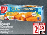 15 Fischstäbchen im EDEKA Prospekt 15 Fischstäbchen von GUT&GÜNSTIG im aktuellen EDEKA Prospekt für 2,49 €