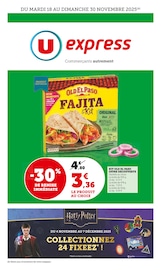 Catalogue U Express à Pornic cette semaine, valable du 18/11/2025 au 30/11/2025 Prospectus U Express à Pornic, "U Express", 28 pages de promos valables du 18/11/2025 au 30/11/2025