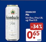 Pils Angebote von Krombacher bei ALDI SÜD München für 0,65 €