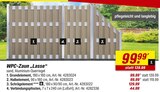 WPC-Zaun „Lasse“ im Angebot bei toom Baumarkt in Reutlingen WPC-Zaun „Lasse“ Angebote bei toom Baumarkt Reutlingen für 44,99 €