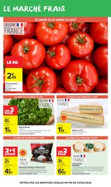 Promos Fruits Et Légumes dans le catalogue "Carrefour market" de Carrefour Market Fruits Et Légumes en promo dans le catalogue Carrefour Market à la page 15
