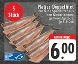 Matjes-Doppelfilet im Angebot bei EDEKA in Mülheim Matjes-Doppelfilet Angebote bei EDEKA Mülheim für 6,00 €