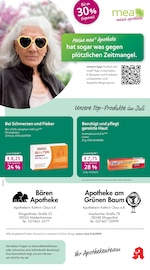 mea - meine apotheke Apotheke Prospekt der aktuellen Woche mit 4 Seiten, gültig von 01.07.2025 bis 31.07.2025, in Ellefeld und Umgebung Aktueller mea - meine apotheke Apotheke Prospekt in Ellefeld und Umgebung, "Unsere Juli-Angebote" mit 4 Seiten, 01.07.2025 - 31.07.2025
