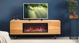 Aktuelle Fernseher Angebote bei Zurbrüggen in Bad Oeynhausen Aktuelles TV-Lowboard/Elektrokamin DUBLIN Angebot bei Zurbrüggen in Bad Oeynhausen ab 499,00 €