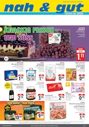 Aktueller nah und gut Supermarkt Prospekt in Annaberg-Buchholz und Umgebung, "Wir lieben Lebensmittel!" mit 4 Seiten, 12.10.2026 - 17.10.2026