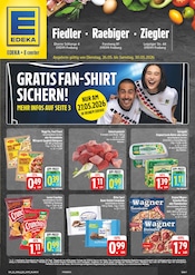 Aktueller EDEKA Prospekt mit Pizza, "Wir lieben Lebensmittel!", Seite 1