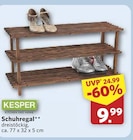 Schuhregal Angebote von Kesper bei combi Emden für 9,99 €
