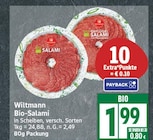 Bio-Salami von Wiltmann im aktuellen EDEKA Prospekt für 1,99 €