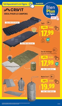 Promo Table Pliante dans le catalogue Lidl du moment à la page 47