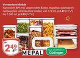 Vorratsdose Modula im Angebot bei GLOBUS in Saarbrücken Vorratsdose Modula Angebote von Mepal bei GLOBUS Saarbrücken für 2,49 €