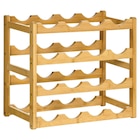 HOMCOM Weinregal natur Bambus B/H/L: ca. 23,5x43x38 cm für 25,99 € bei POCO im Angebot HOMCOM Weinregal natur Bambus B/H/L: ca. 23,5x43x38 cm im aktuellen POCO Prospekt