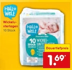 Wickelunterlagen von Hallo Welt für 1,69 € bei Netto Marken-Discount im Angebot Wickelunterlagen von Hallo Welt im aktuellen Netto Marken-Discount Prospekt