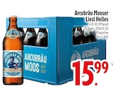 Liesl Helles im Angebot bei EDEKA in Mindelheim Liesl Helles Angebote von Arcobräu Mooser bei EDEKA Mindelheim für 15,99 €
