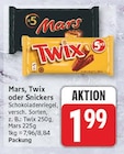 Schokoladenriegel von Mars, Twix oder Snickers im aktuellen EDEKA Prospekt