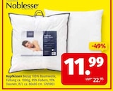 Kopfkissen im Angebot bei Segmüller in Hofheim Kopfkissen Angebote von Noblesse bei Segmüller Hofheim für 11,99 €