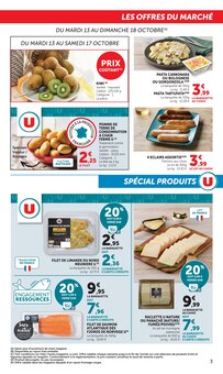 Promotion Poisson dans le prospectus U Express, valable du 13/10/2026 au 25/10/2026 Promo Poisson dans le catalogue U Express du moment à la page 3