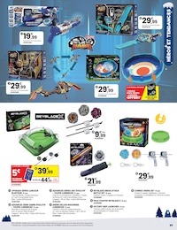 Prix et réduction Toupie Beyblade dans le prospectus JouéClub en cours Offre Toupie Beyblade dans le catalogue JouéClub du moment à la page 51