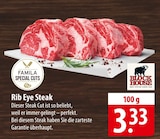 Famila Special Cuts Rib Eye Steak bei famila Nordost im Rotenburg Prospekt für 3,33 €