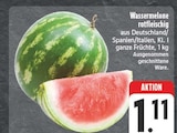 EDEKA Leipzig - Wassermelone rotfleischig Angebot im Prospekt Wassermelone rotfleischig bei EDEKA im Leipzig Prospekt für 1,11 €