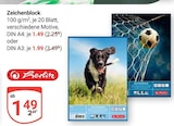 GLOBUS Freilassing - Zeichenblock Angebot im Prospekt Zeichenblock bei GLOBUS im Freilassing Prospekt für 1,49 €