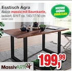Esstisch Agra Angebote von MassivART bei Die Möbelfundgrube Bad Kreuznach für 199,99 €