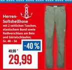 Herren-Softshellhose bei Kaufhaus Stolz im Sankt Peter-Ording Prospekt für 29,99 €