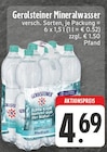 Mineralwasser Medium Angebote von Gerolsteiner bei EDEKA Gütersloh für 4,69 €