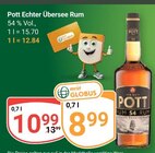 Echter Übersee Rum im Angebot bei GLOBUS in Duisburg Echter Übersee Rum Angebote von Pott bei GLOBUS Duisburg für 8,99 €