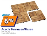 Action Bad Salzungen - Acacia Terrassenfliesen Angebot im Prospekt Acacia Terrassenfliesen bei Action im Bad Salzungen Prospekt für 6,48 €